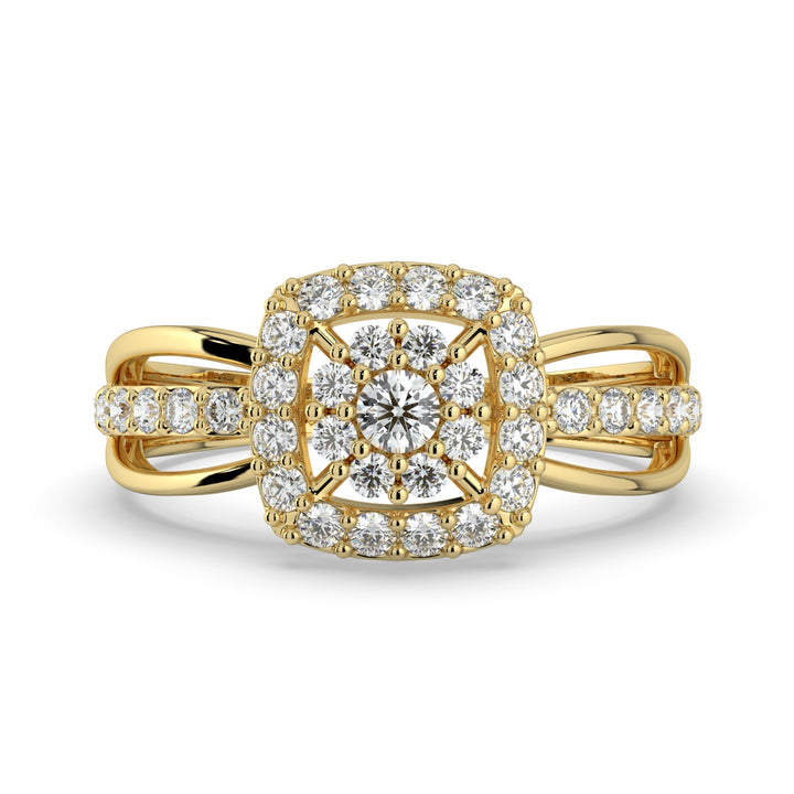 Radiant Harmony 18K Yellow Gold