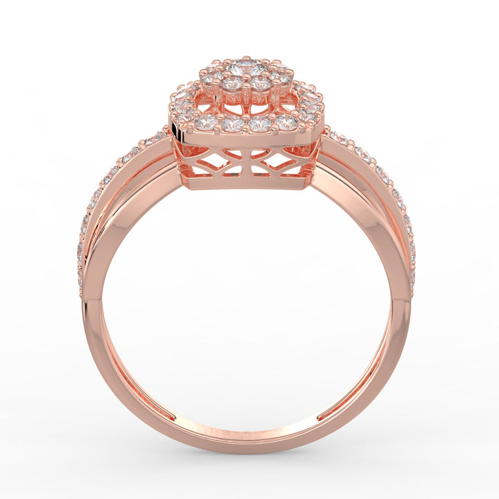 Radiant Harmony 18K Rose Gold