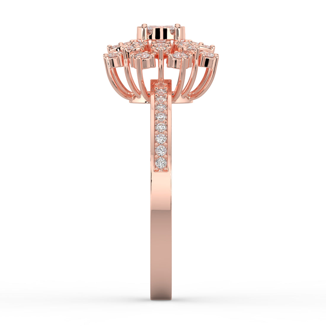 Lumina Blossom 18K Rose Gold