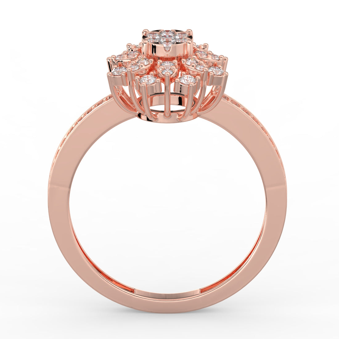 Lumina Blossom 18K Rose Gold