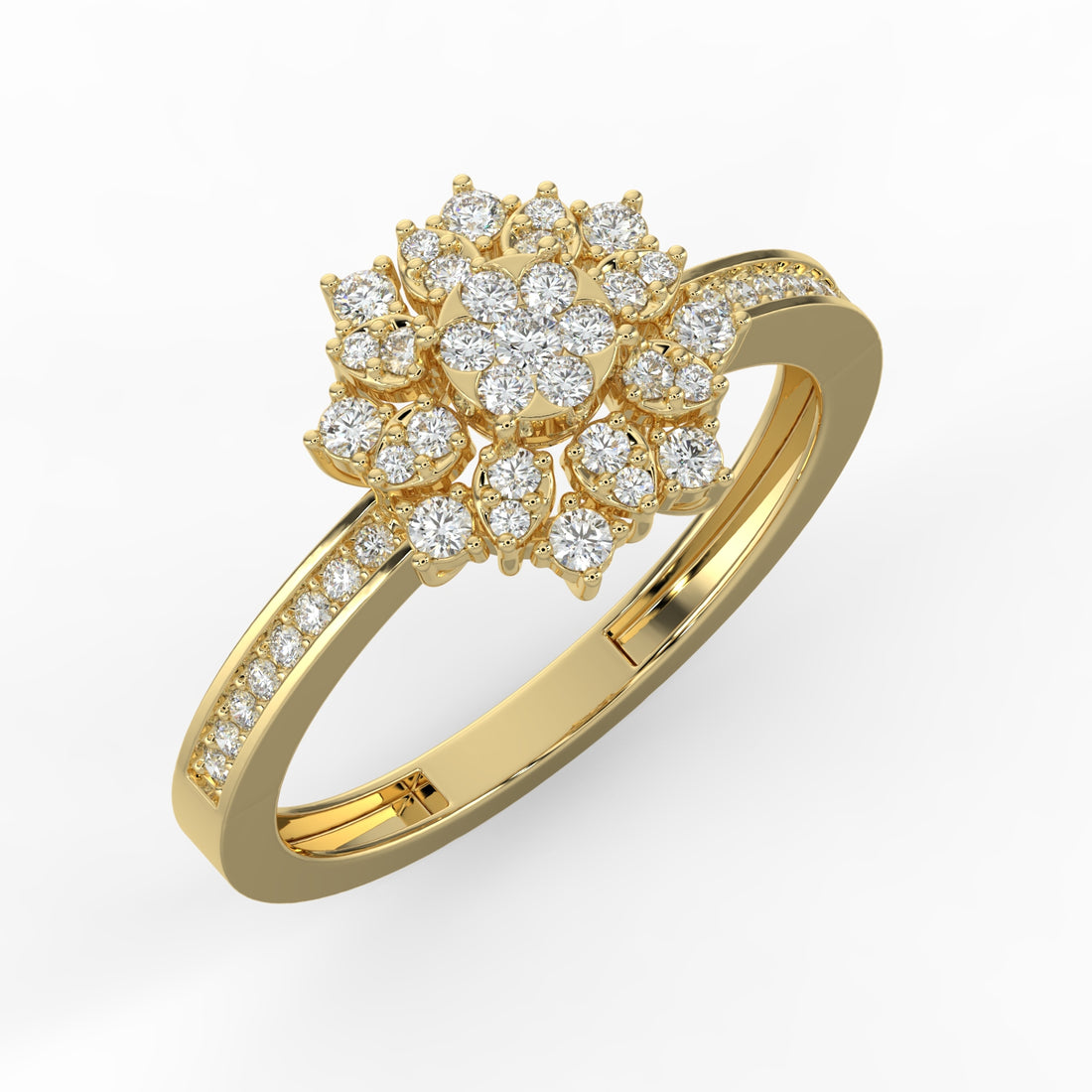 Lumina Blossom 18K Yellow Gold