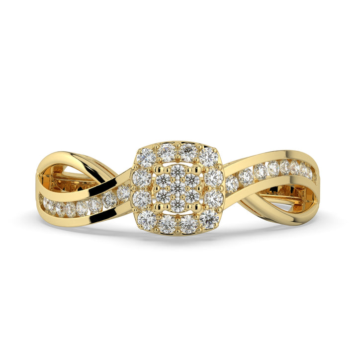 Symphony Swirl Ring 18K Yellow Gold